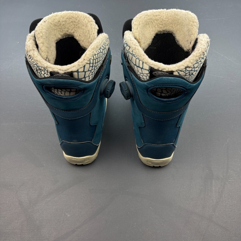 K2 Contour Snowboard Boots Women's 5 Blue BOA Harshmellow Grip Light Flex 6/10 - Picture 9 of 16